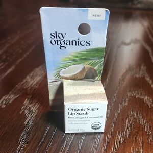 NWOT Sky Organics Organic Sugar Lip Scrub